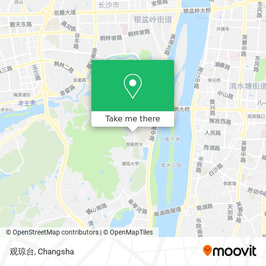 观琼台 map