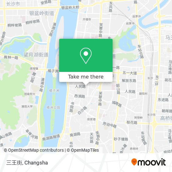 三王街 map