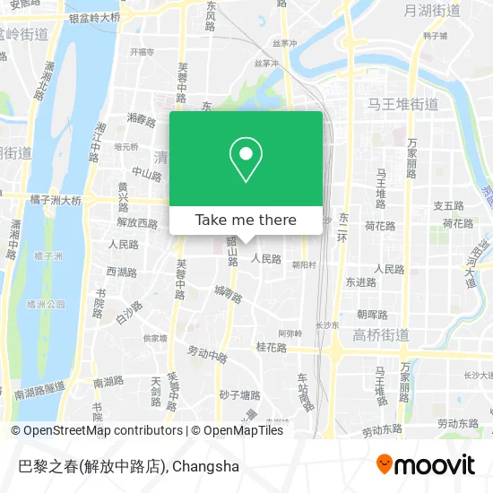 巴黎之春(解放中路店) map