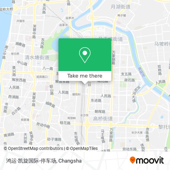 鸿运·凯旋国际-停车场 map