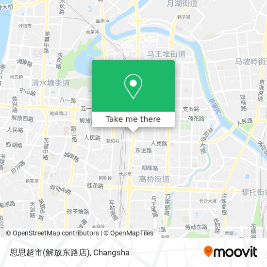 思思超市(解放东路店) map