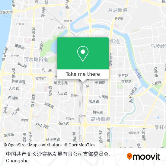 中国共产党长沙赛格发展有限公司支部委员会 map