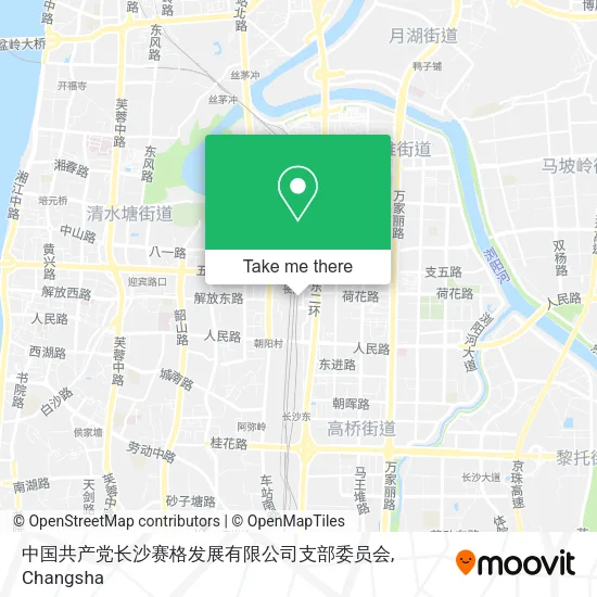 中国共产党长沙赛格发展有限公司支部委员会 map
