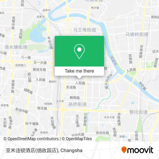 亚米连锁酒店(德政园店) map