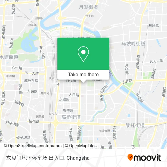 东玺门地下停车场-出入口 map