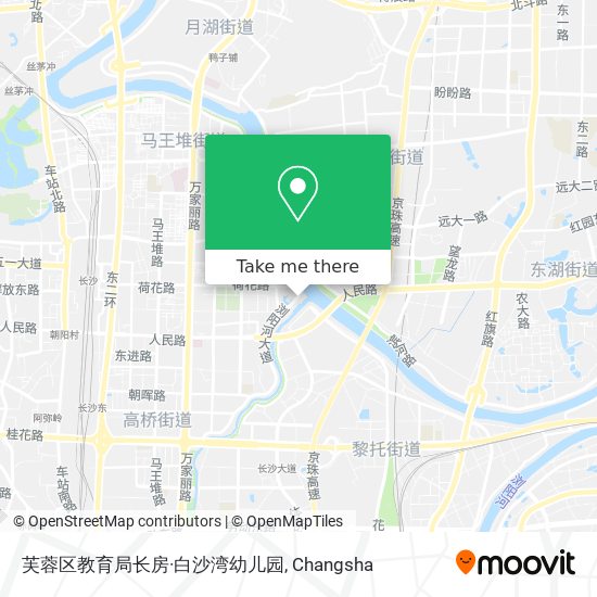 芙蓉区教育局长房·白沙湾幼儿园 map