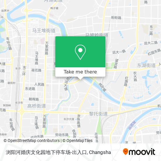 浏阳河婚庆文化园地下停车场-出入口 map