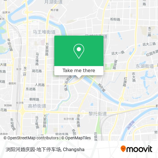 浏阳河婚庆园-地下停车场 map