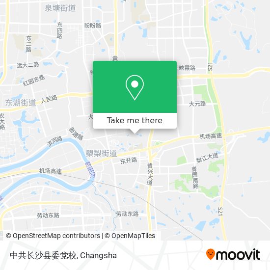 中共长沙县委党校 map
