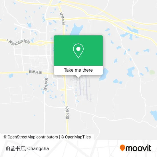 蔚蓝书店 map