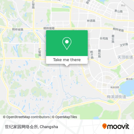 世纪家园网络会所 map