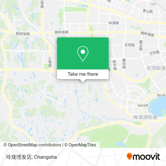 玲珑理发店 map