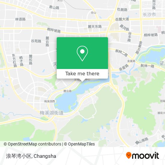 浪琴湾小区 map
