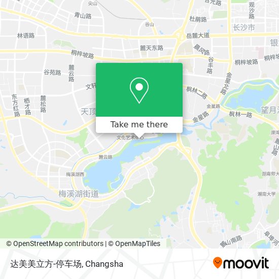 达美美立方-停车场 map
