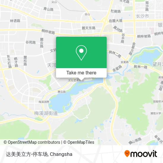 达美美立方-停车场 map