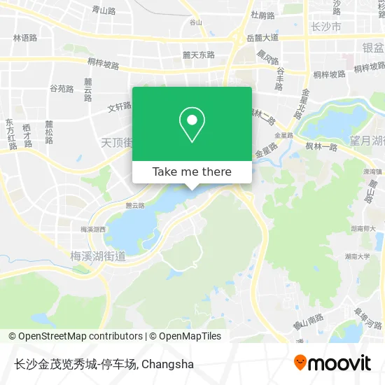 长沙金茂览秀城-停车场 map