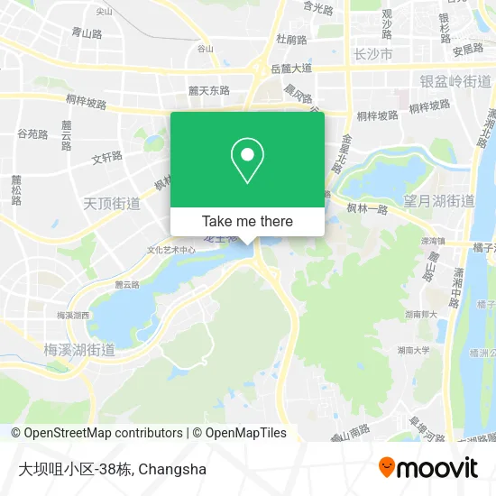 大坝咀小区-38栋 map