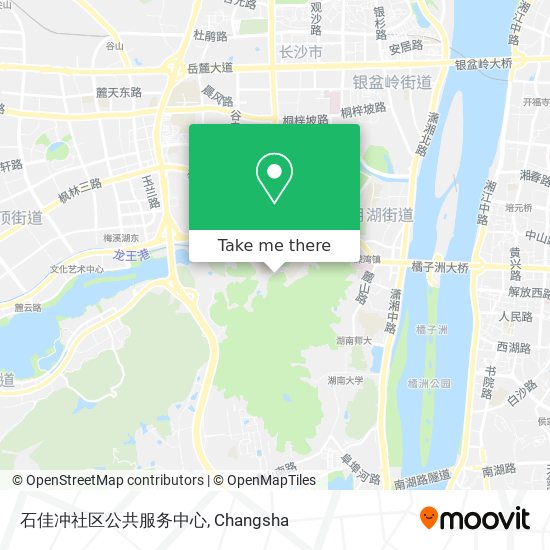 石佳冲社区公共服务中心 map