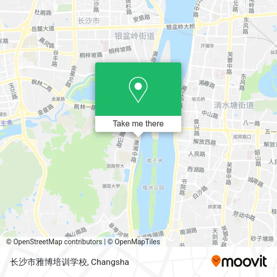 长沙市雅博培训学校 map