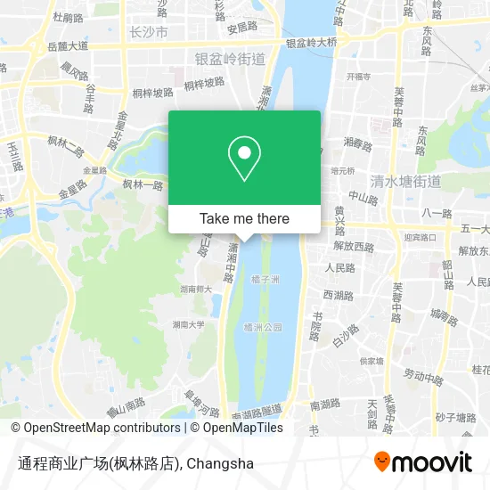 通程商业广场(枫林路店) map