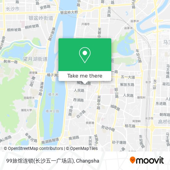 99旅馆连锁(长沙五一广场店) map