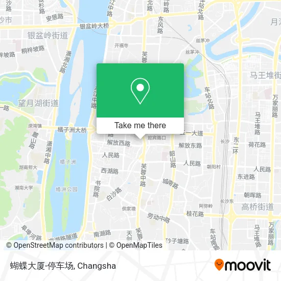 蝴蝶大厦-停车场 map
