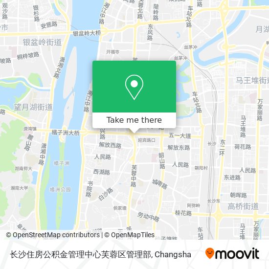 长沙住房公积金管理中心芙蓉区管理部 map