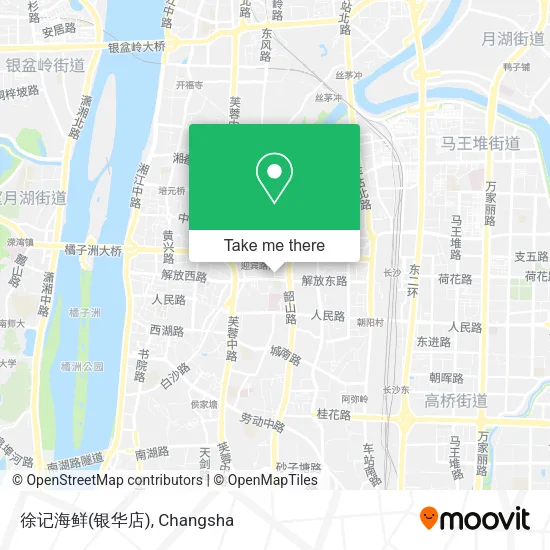 徐记海鲜(银华店) map