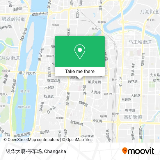 银华大厦-停车场 map