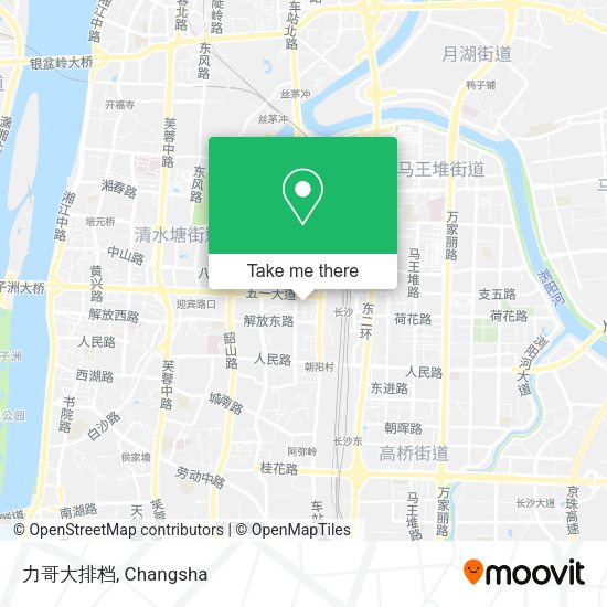 力哥大排档 map