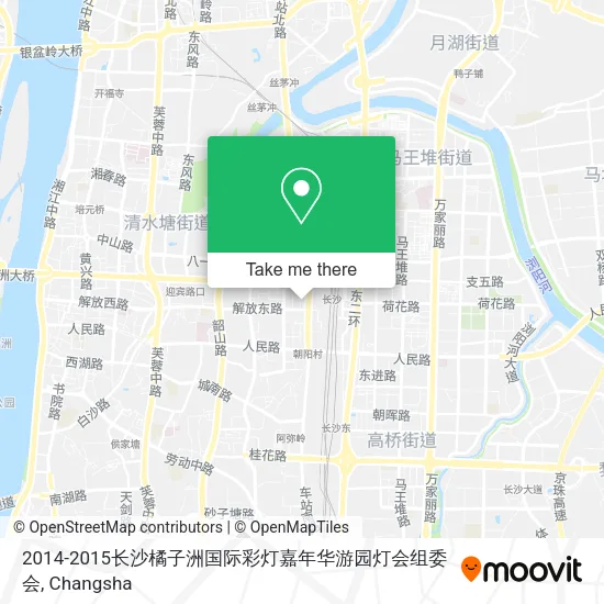 2014-2015长沙橘子洲国际彩灯嘉年华游园灯会组委会 map