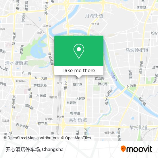 开心酒店停车场 map