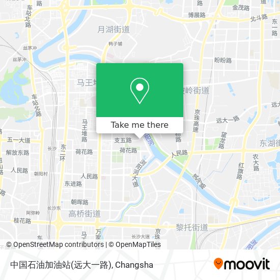 中国石油加油站(远大一路) map