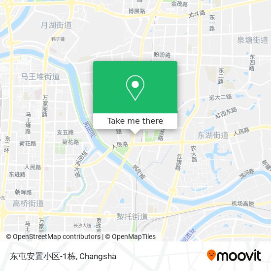 东屯安置小区-1栋 map
