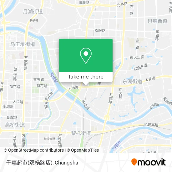 千惠超市(双杨路店) map