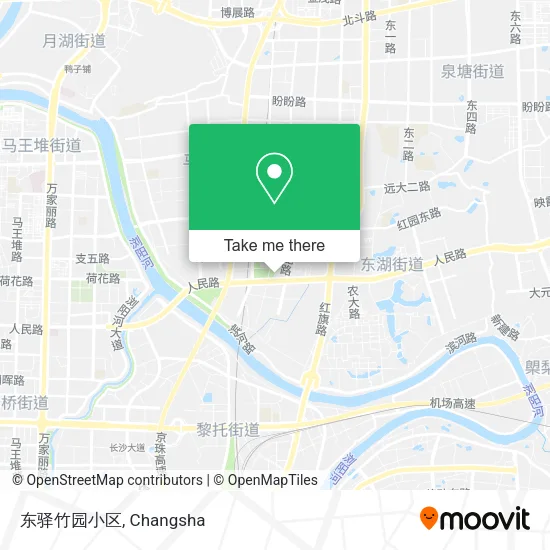 东驿竹园小区 map