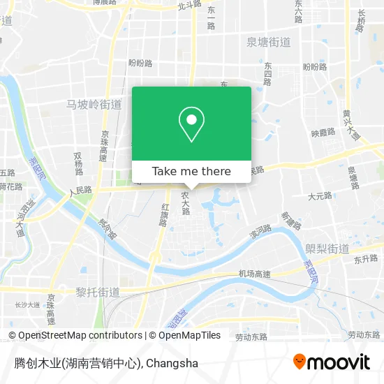 腾创木业(湖南营销中心) map