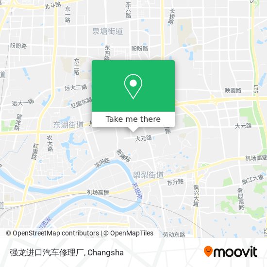 强龙进口汽车修理厂 map