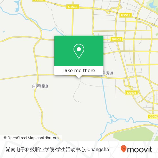 湖南电子科技职业学院-学生活动中心 map