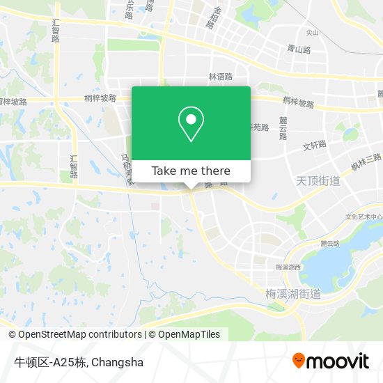 牛顿区-A25栋 map