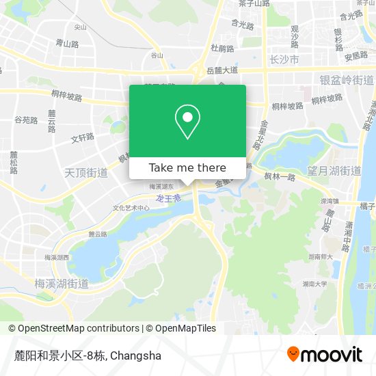 麓阳和景小区-8栋 map