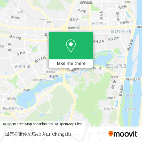 城西公寓停车场-出入口 map