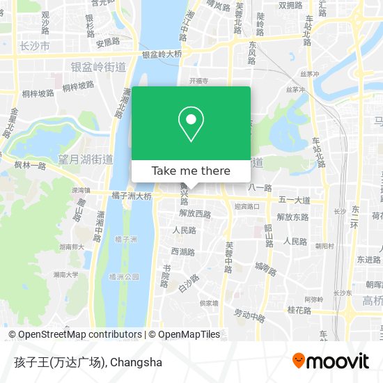 孩子王(万达广场) map