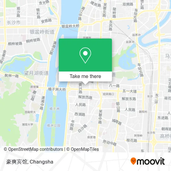 豪爽宾馆 map