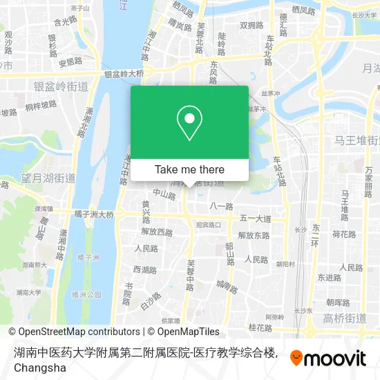 湖南中医药大学附属第二附属医院-医疗教学综合楼 map