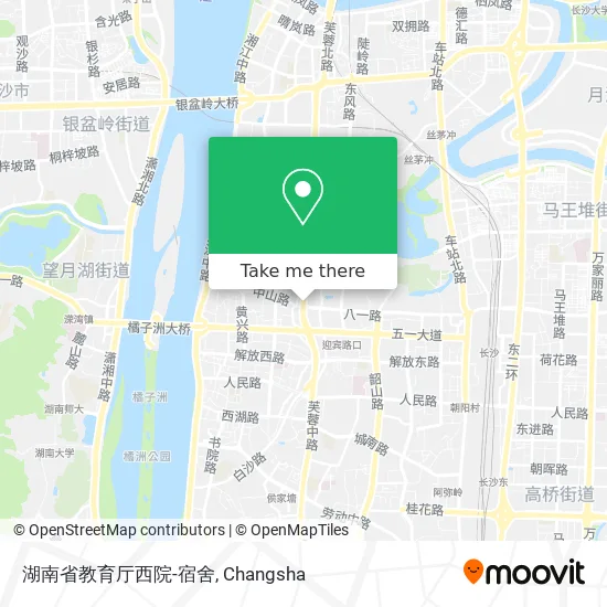 湖南省教育厅西院-宿舍 map