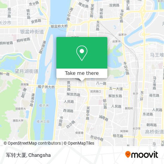 军转大厦 map