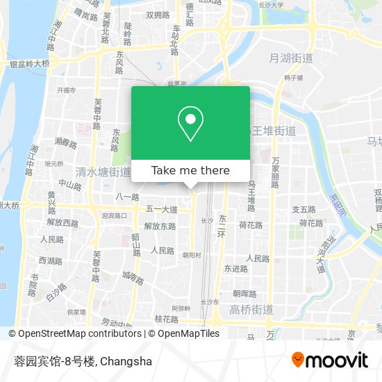 蓉园宾馆-8号楼 map