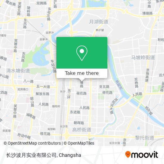 长沙波月实业有限公司 map