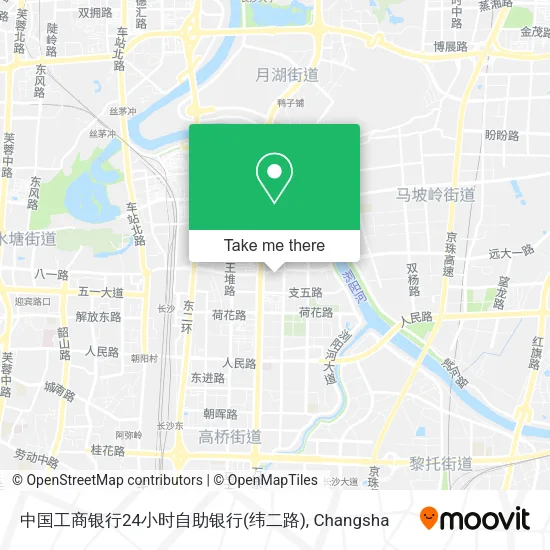 中国工商银行24小时自助银行(纬二路) map
